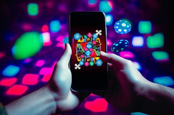 Pengguna mengakses platform taruhan olahraga mataramtoto melalui perangkat ponsel